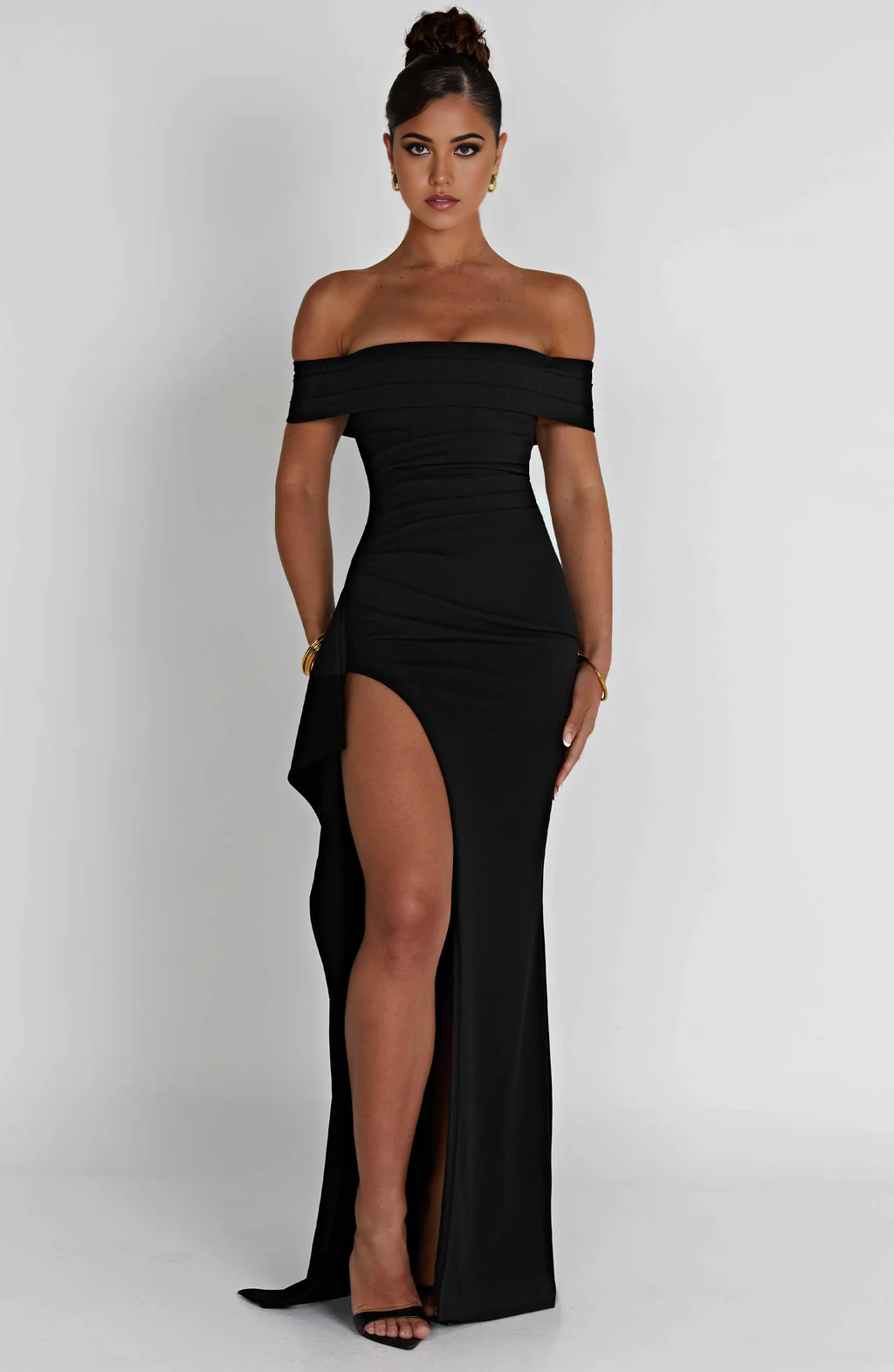 Mermaid Elegant One Shoulder formal dresses Bridesmaid Dresses evening gown Prom Dress With Split
